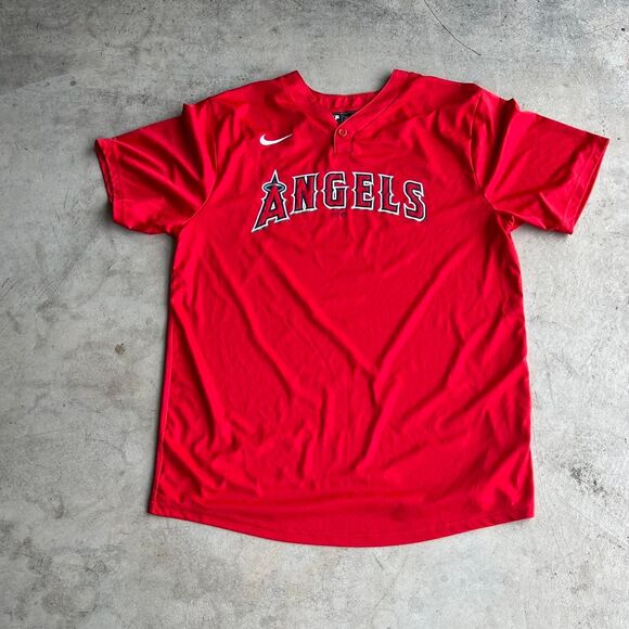Anaheim Angles Mlb NIKE jersey Mens size L - Picture 1 of 2